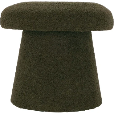 JK Home Décor - Footstool Mushroom Olive Green 43cm