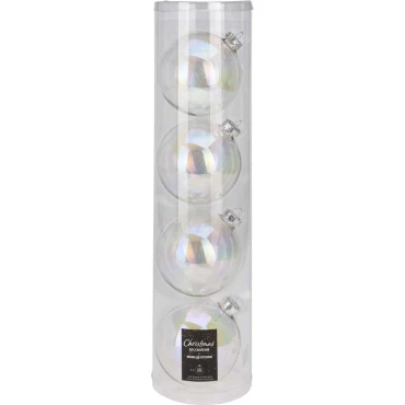 JK Home Décor - Μπάλα Ιριδίζον 10cm S/4