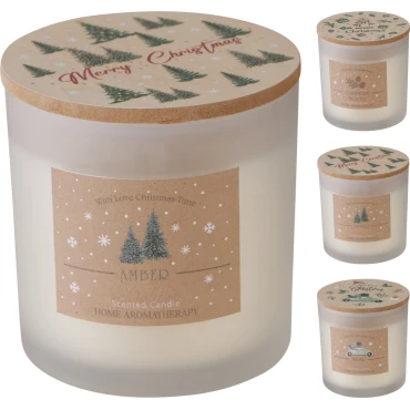 JK Home Décor - Αρωματικό Κερί σε Γυαλί 10cm 3Σχδ