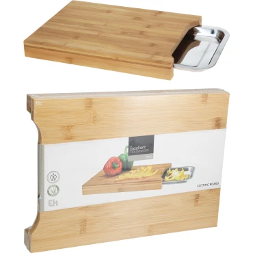 JK Home Décor - Επιφάνεια Κοπής από Μπαμπού 35x25cm