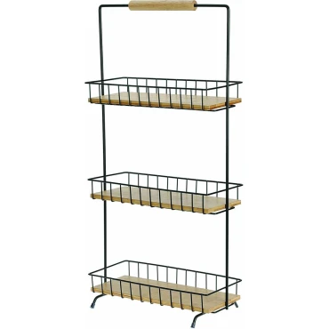 JΚ Home Décor - Stand Οργάνωσης Κουζίνας Μέταλλο 30x12x60cm