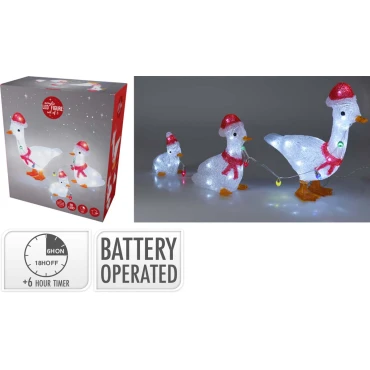 JK Home Décor - Πάπιες Εξωτερικού Χώρου LED 16-30x15-33 S/3