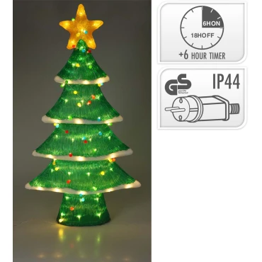 JK Home Décor - Δέντρο Εξωτερικού Χώρου LED 56x102cm