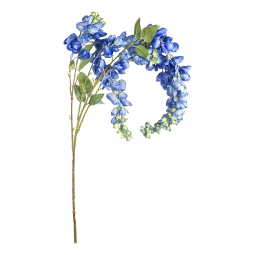 JK Home Décor - Κλαδί Βιστέρια Μπλε 100cm
