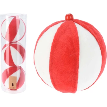 JK Home Décor - Μπάλα Ζαχαρωτό 10cm S/3