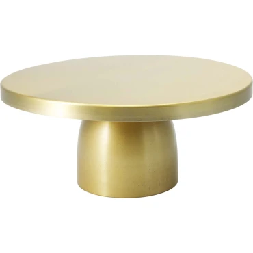 JK Home Décor - Τουρτιέρα από Μέταλλο Χρυσό 30x14cm
