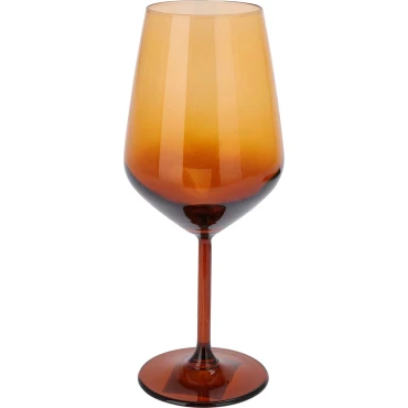 JΚ Home Décor - Amber Ποτήρι Γυάλινο Amber 6.5x22cm 490ml
