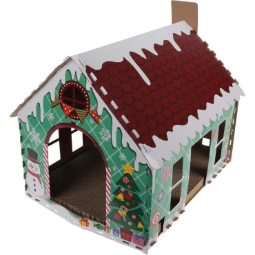 JΚ Home Décor - Σπίτι Γάτας Χάρτινο 43x41x33cm