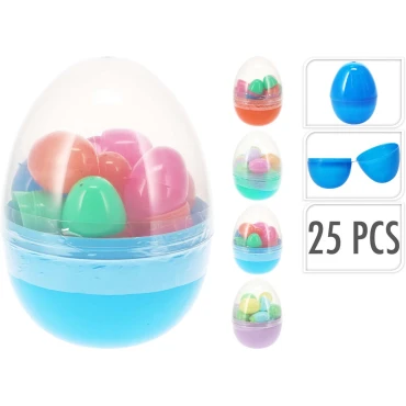 JK Home Décor - Αυγά Πλαστικά Egg Hunt 5.5cm S/25