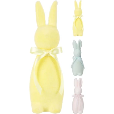 JK Home Décor - Λαγός Flocked 22x69cm 3Σχδ
