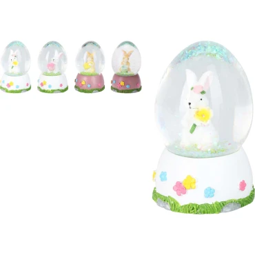JK Home Décor - Νερόμπαλα Αυγό 4.5x7.5cm 4Σχδ