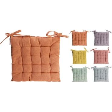 JΚ Home Decor - Μαξιλάρι Καρέκλας 39x39cm 6Ass 