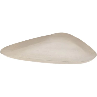 JK Home Décor - Δίσκος Μεταλλικός σε Μπεζ 25.5x26cm