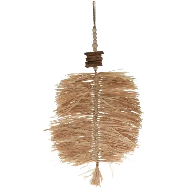 JΚ Home Décor - Κρεμαστό Στολίδι από Raffia 25x63cm