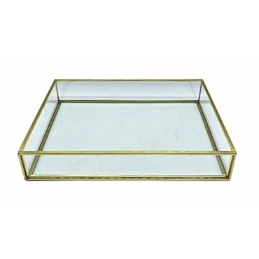 JK Home Décor - Δίσκος Terrarium 20x14x3.5cm