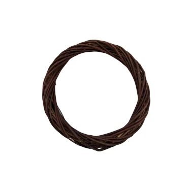 JK Home Décor - Willow Wreath Brown 20cm