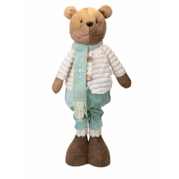 JK Home Décor - Αρκούδος Mint Ski Πτυσσόμενος 27x18x48-88cm