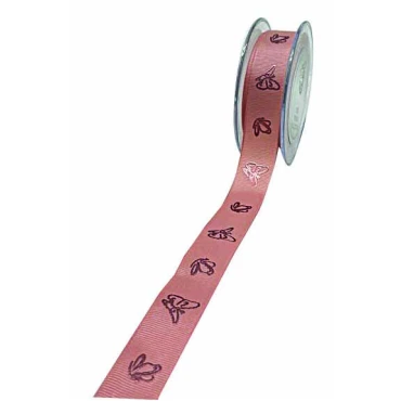 JK Home Décor - Κορδέλα Gro Foil Papillon Nude 2.3cmx9m