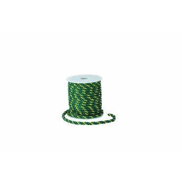 JK Home Décor - Κορδόνι Rayon 2-Color 5mmx15m Πράσινο-Χρυσό