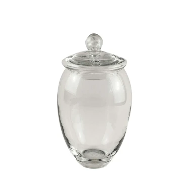 JK Home Décor - Γυάλα με Καπάκι 13x23cm