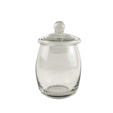 JK Home Décor - Γυάλα με Καπάκι 12x19.50cm