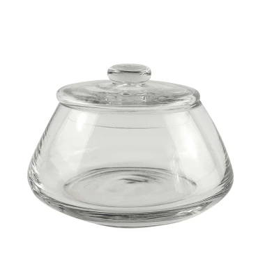 JK Home Décor - Γυάλα με Καπάκι 17x11.5cm