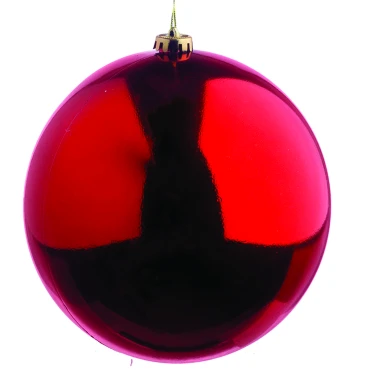 JK Home Décor - Μπάλα Πλαστική Κόκκινη 30cm