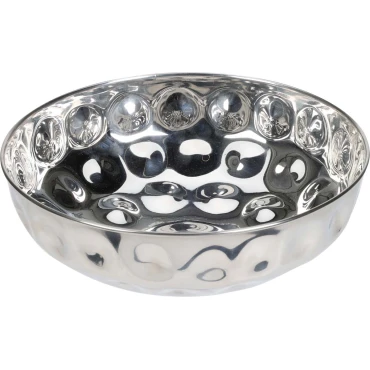 JK Home Décor - Μπωλ Σφηρίλατο Ατσάλι 21cm