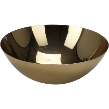 JK Home Décor - Μπωλ από Ατσάλι Χρυσό 12cm