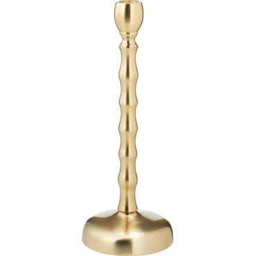 JK Home Décor - Κηροπήγιο από Αλουμίνιο Χρυσό 10x27cm
