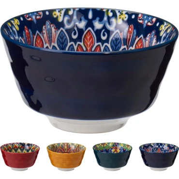 JK Home Décor - Μπολ Oriental Πορσελάνη 350ml 12x6.5cm 4Σχδ