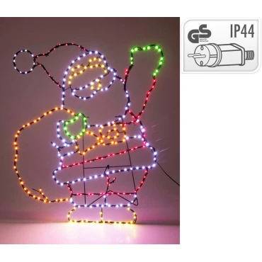 JK Home Décor - Άγιος Βασίλης 321LED 60x70cm