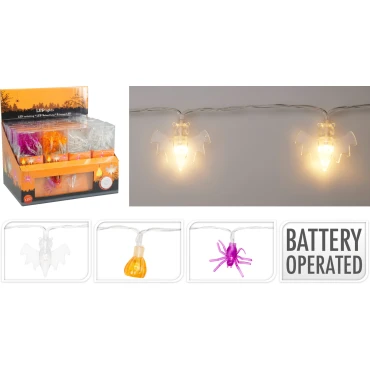 JK Home Décor - Γιρλάντα Led Halloween 3Σχδ