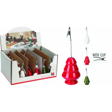 JK Home Décor - Ονοματοθήκη Δέντρο Κεραμικό 13cm 3Σχδ