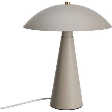 JK Home Décor - Επιτραπέζιο Φωτιστικό από Μέταλλο Μπεζ 26x31cm