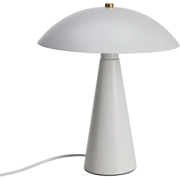 JK Home Décor - Επιτραπέζιο Φωτιστικό από Μέταλλο Λευκό 26x31cm