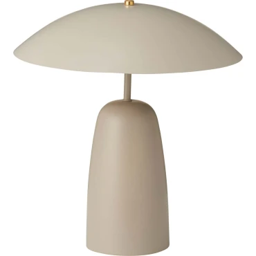 JK Home Décor - Επιτραπέζιο Φωτιστικό από Μέταλλο Μπεζ 39x31cm