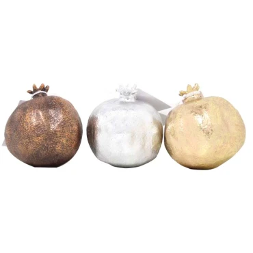 JK Home Décor - Ρόδι Πολυρεζίν 9x11cm 3Σχδ