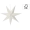 JK Home Décor - Αστέρι Λευκό από Χαρτι 75cm