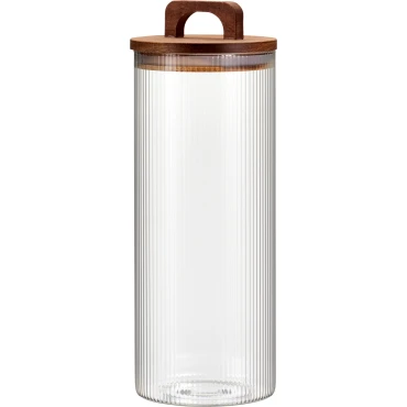 JΚ Home Decor - Βάζο Αποθήκευσης 1650ml με Καπάκι
