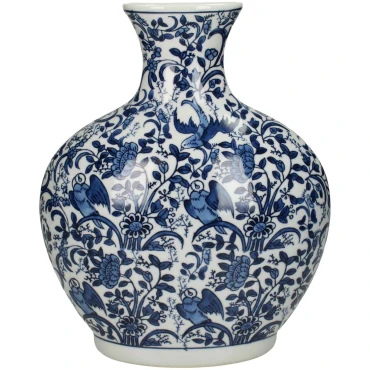 JΚ Home Décor - Βάζο Μπλε 31x9x25cm