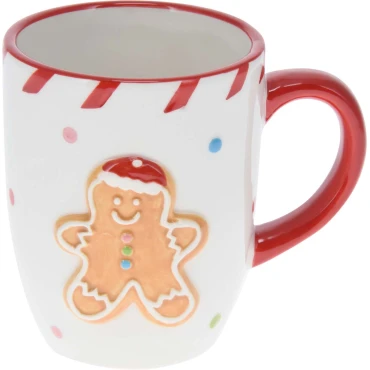 JK Home Décor - Κούπα Gingerbread από Δολομίτη 11x10cm