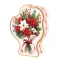 JK Home Décor - Κουτί Μεταλλικό με Μπισκότα Βουτύρου 20x16x4cm