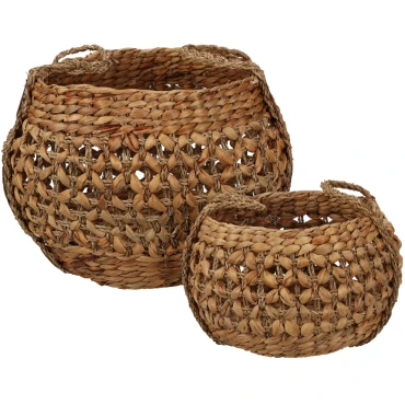JΚ Home Decor - Καλάθι Θαλάσσιο Χόρτο S/2