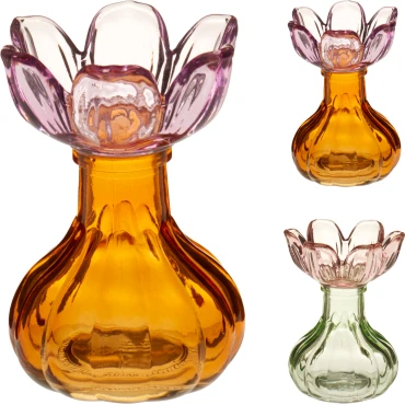 JΚ Home Decor - Candle Holder 10cm 2Ass Colour