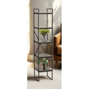 JΚ Home Decor - Επιτοίχια Ραφιέρα Μεταλλική 27x27x130cm