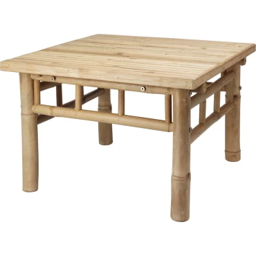 JK Home Décor - Τραπέζι Bamboo 57x57x38cm