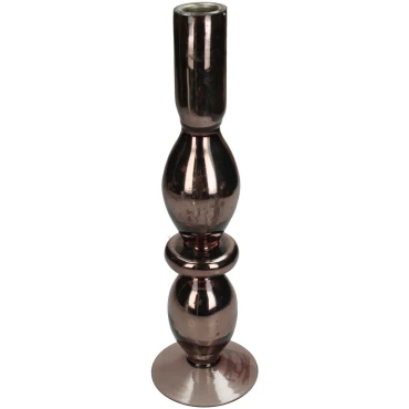 JΚ Home Décor - Κηροπήγιο Μπρονζέ 30x9x9cm