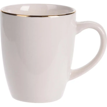 JK Home Décor - Κούπα Πορσελάνη Λευκή 340ml 12x10cm