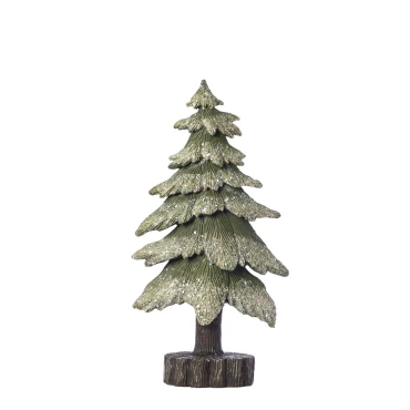 JK Home Décor - Polyresin Christmas Tree 43cm